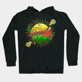 Jamaica One Love Summer Vacation Hoodie